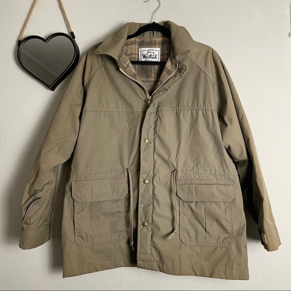 The Woolrich Woman Tan Utility Parka Jacket